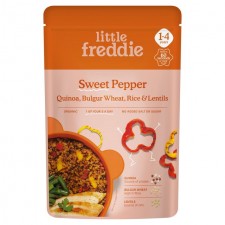 Little Freddie Sweet Pepper Grains Pouch 1 to 4 Years 140g