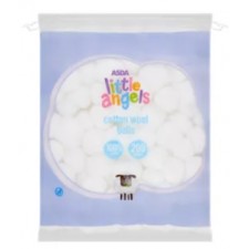 Asda Little Angels 200 Cotton Wool Balls