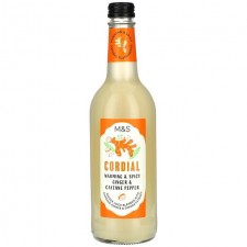 Marks and Spencer Ginger and Cayenne Pepper Cordial 500ml