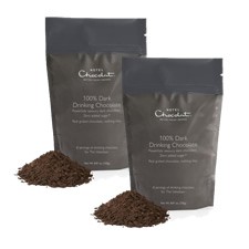 Hotel Chocolat 100% Dark Hot Chocolate Twin Pack 2 x 250g