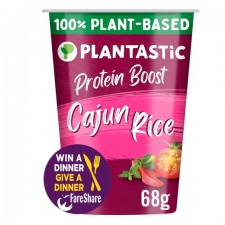 Plantastic Cajun Rice With Tomato and Pepper 68g