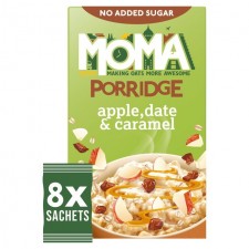 Moma Apple Date and Caramel Porridge Sachets 8 x 35g