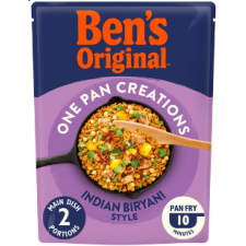 Bens Original One Pan Creations Indian Style Biryani 250G