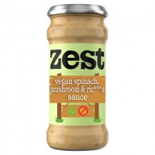 Zest Vegan Mushroom and Riccota Sauce 340g