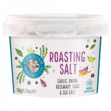 Cornish Sea Salt Roasting Salt Onion Garlic and Herb 50g