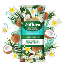 Zoflora Antibacterial Wipes Sunshine Escape 96 Pack