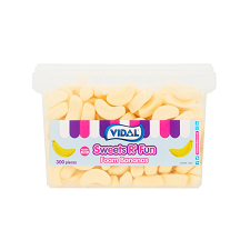 Vidal 300 Sweets R Fun Foam Bananas 840g