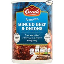 Grants Minced Beef and Onions 6 x 392g