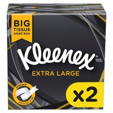Kleenex Extra Large Tissues 2ply Twin pack