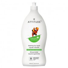 Attitude Washing Up Liquid Green Apple and Basil 700ml