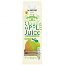 Marks and Spencer Cloudy Apple Juice 1L