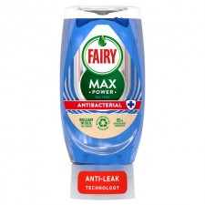 Fairy Max Power Antibacterial Washing Up Liquid Tea Tree 370ml