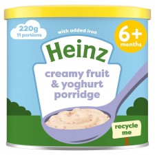 Heinz Creamy Fruit and Yogurt Porridge 220G