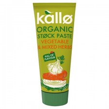 Kallo Organic Stock Paste Vegetable and Mixed Herbs 100g