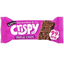 Lexis Crispy Treat Triple Choc Delight 25g