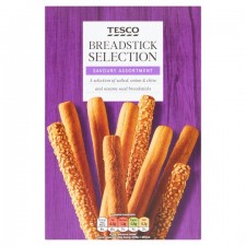 Tesco Breadstick Selection 120g