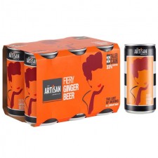 Artisan Drinks Co Fiery Ginger Beer Cans 6 x 200ml