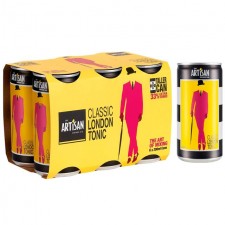 Artisan Drinks Co Classic London Tonic Cans 6 x 200ml