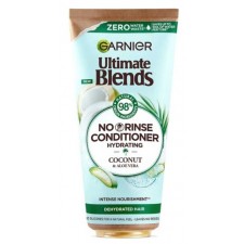 Garnier Ultimate Blends Coconut and Aloe Hydrating No Rinse Conditioner for Normal Hair 200ml