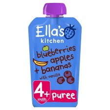 Ellas Kitchen Blueberries Apples Bananas and Vanilla 120g