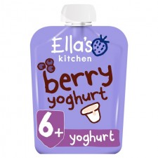 Ellas Kitchen Organic Greek Yoghurt and Berries 90g