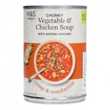 Marks and Spencer Chunky Vegetable and Chicken Soup 400g
