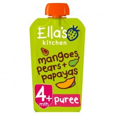 Ellas Kitchen Mango Pear and Papaya 4 Months 120g