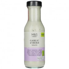 Marks and Spencer Garlic and Herb Sauce 250ml
