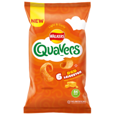 Walkers Quavers Red Leicester Flavour 6 Pack