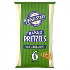 Penn State Pretzels Sour Cream and Chive 6 x 22g