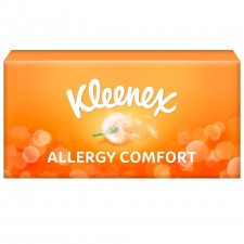 Kleenex Allergy Comfort Tissues Soft Pack 56 per pack
