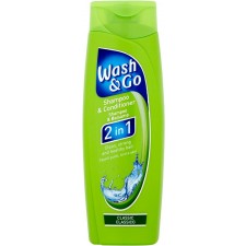 Wash and Go 2 in 1 Universal Shampoo and Conditioner 200ml
