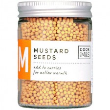Marks and Spencer Cook with M&S Mustard Seeds 62g in Glass Jar
