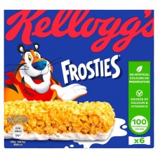 Kelloggs Frosties Cereal Milk Bars 6 x 27g