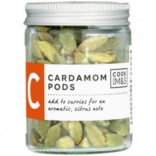 Marks and Spencer Cook with M&S Cardamom Pods 33g in Glass Jar