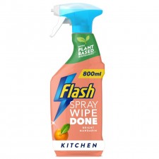 Flash Mandarin Spray Wipe and Done Spray 800ml