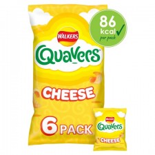 Walkers Quavers Cheese 6 Pack 