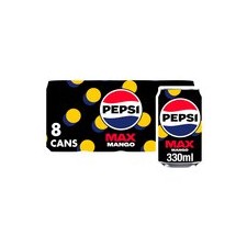 Pepsi Max Mango 8 X 330ml