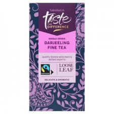 Sainsburys Taste The Difference Darjeeling Loose tea 125g