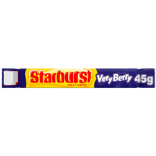 Retail Pack Starburst Very Berry Fruit Chews 24 x 45g