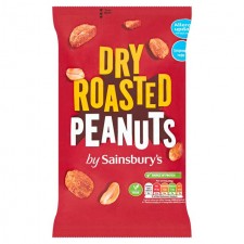 Sainsburys Dry Roasted Peanuts 550g