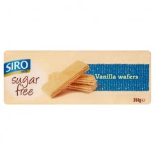 Siro Sugar Free Vanilla Wafer Biscuits 260g