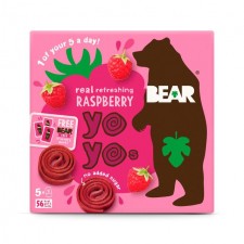 Bear Pure Fruit Yoyo Raspberry 5 x 20g