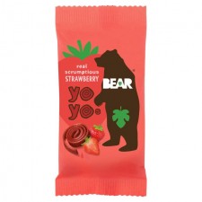 Bear Pure Fruit Yoyos Strawberry 20G