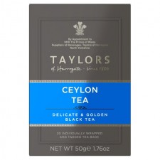 Taylors of Harrogate Ceylon Teabags 20 per pack