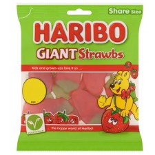 Retail Pack Haribo Favourites Giant Strawbs 12 x 140g