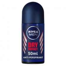 Nivea for Men Dry Impact Roll On Anti-Perspirant Deodorant 50ml