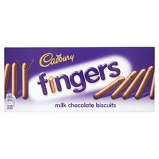 Retail Pack Cadbury Chocolate Fingers 12x114g