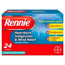 Rennie Ice Indigestion and Heartburn Tablets 24 per pack