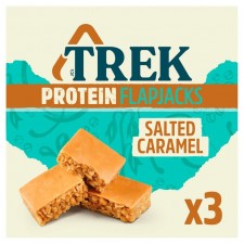 Trek Protein Salted Caramel Flapjacks Multipack 3 X 50g